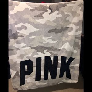 VS Pink Fleece Blanket
